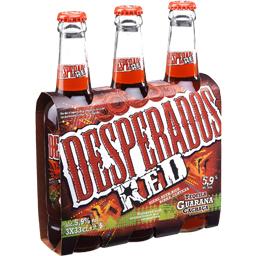 DESPERADOS BIERE DESPERADOS RED 3X33CL NEW