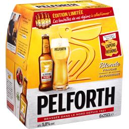 PELFORTH PELFORTH BLONDE PACK 6X25CL
