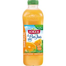 JOKER JOKER PUR JUS ORANGE SANS PULPE 1L