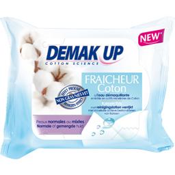 DEMAK'UP LINGETTE SENSATION EAU DÉMAQ.DEMAK'UP PX NORMALE/MIXTE X25