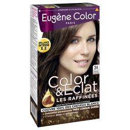 EUGENE COLOR COLORATION LES RAFFINÉES EUGÈNE COLOR CHÂTAIN NOISETTE N°34