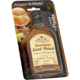 ST VIVANT ARMAGNAC SAINT VIVANT 40D FLASK S/BLISTER 20CL