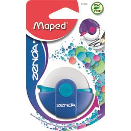 "MAPED GOMME ""ZENOA"" RONDE ET SON ETUI ROTATIF DE PROTECTION"