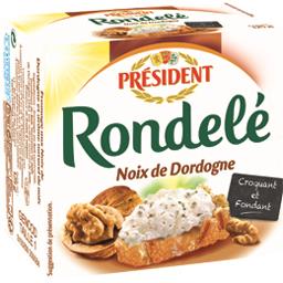 RONDELE SPÉC.FROMAGÈRE RONDELÉ NOIX PÉRIGORD 31%MG 125G BRIDEL
