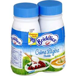 BRIDELICE BRIDELICE CREME LEGERE FLUIDE 12%MG BOUTEILLE 2X25CL