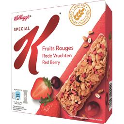 SPECIAL K BARRE CÉRÉALES SPÉCIAL K FRUITS ROUGES 6X21.5G