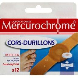 LABORATOIRE MERCHUROCHROME PANSEMENTS CORS MERCUROCHROME X12