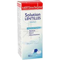 LABORATOIRE MERCHUROCHROME SOLUTION LENTILLES SOUPLES LABORATOIRES MERCUROCHROME 360ML