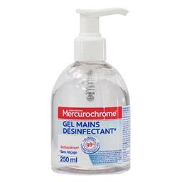 LABORATOIRE MERCHUROCHROME GEL MAINS DESINFECTANT LABO MERCUROCHROME 250ML