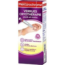 LABORATOIRE MERCHUROCHROME CRYOTHERAPIE VERRUE LABORATOIRES MERCUROCHROME 38ML