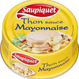 SAUPIQUET THON CUISINÉ SAUCE MAYONNAISE SAUPIQUET BOÎTE 1/3 252G