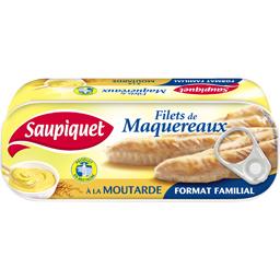 SAUPIQUET FILETS MAQUEREAUX MOUTARDE SAUPIQUET BOÎTE 1/3 226G