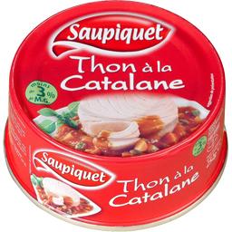 SAUPIQUET THON CUISINÉ SAUCE CATALANE SAUPIQUET BOÎTE 1/3 252G