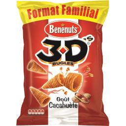 BENENUTS 3D'S BUGLES CACAHUÈTES BENENUTS 150G