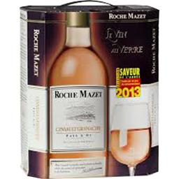 VINS IGP (INDICAT.GEOGRAP.PROTEGEE) IGP D'OC LA ROCHE MAZET CINSAULT ROSÉ 12D BIB 3L