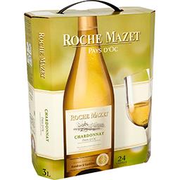VINS AOC CHARDONNAY BLANC AOC ROCHE MAZET BIB 3L
