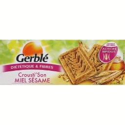 GERBLE BISCUIT CROUSTI'SON MIEL/SÉSAME GERBLÉ 200G