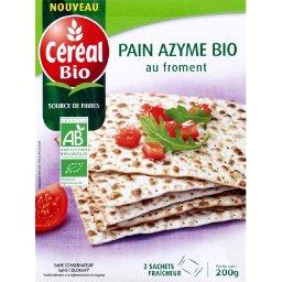CEREAL BIO PAIN AZYME BIO FROMENT