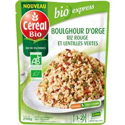 CEREAL BIO ORGE RIZ ROUGE LENTILLES VERTES CÉRAL BIO 250G