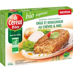 CEREAL BIO GALETTES ORGE CHEVRE MIEL 200G