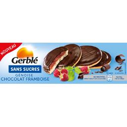 GERBLE GENOISE CHOCO FRAMBOISE S/SUCRE GERBLE 140G