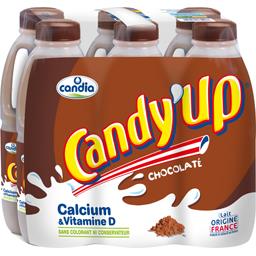 CANDY'UP LAIT CHOCOLAT CANDY'UP BOUTEILLE PLASTIQUE 6X1L
