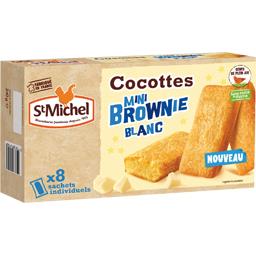 ST MICHEL COCOTTES BROWNIE BLANC X8 240G