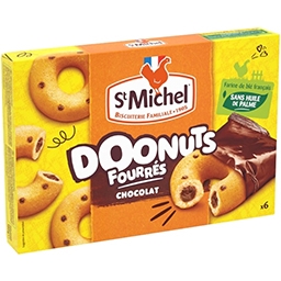 ST MICHEL DOONUTS FOURRES CHOCO X6 180G