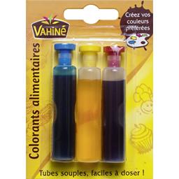 VAHINE COLORANT PÂTISSIER VAHINÉ BLISTER 3X6ML