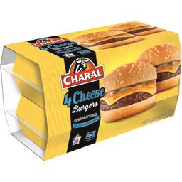 CHARAL CHEESEBURGER CHARAL SNACK 4X145G