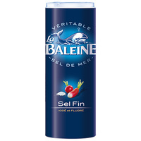 LA BALEINE SEL EXTRA FIN IODÉ ET FLUORÉ LA BALEINE BTE VERSEUSE 750G