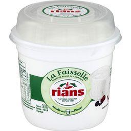 RIANS FAISSELLE FROMAGE FRAIS 6%MG RIANS 500G