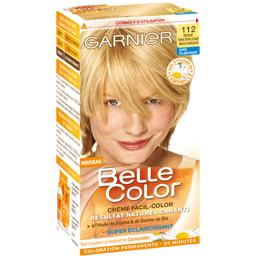 BELLE COLOR COLORATION 112 BLOND TRÈS TRÈS CLAIR DORÉ BELLE COLOR