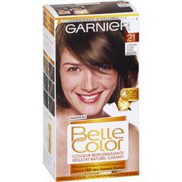 BELLE COLOR COLORATION 21 CHÂTAIN CLAIR DORÉ BELLE COLOR