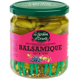 JARDIN D'ORANTE MINI CORNICHONS AU CONDIMENT BALSAMIQUE JARDIN D'ORANTE 185G