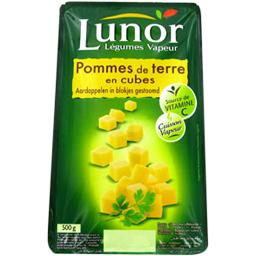 LUNOR POMMES DE TERRE CUBES LES SAVEURS DU POTAGER LUNOR 500G