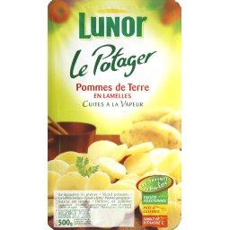 LUNOR POMMES DE TERRE LAMELLES LES SAVEURS DU POTAGER LUNOR 500G