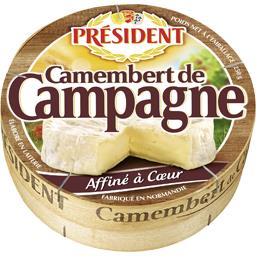 PRESIDENT CAMEMBERT DE CAMPAGNE PRESIDENT 22%MG 250G