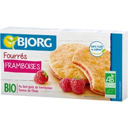 BJORG FOURRES AUX FRAMBOISES BIO BJORG 175G