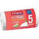 ALFAPAC SACS POUBELLE COULISSAC ALFAPAC 5L X25