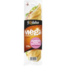 SODEBO SANDWICH JAMBON OEUF TOMATE SALADE MEGA VIENNOIS 270G