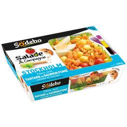 SODEBO SALADE STOCKHOLM (TARTARE SAUMON BOULGOUR CRUDITÉS CITRON) SODEBO 320G