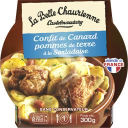 BELLE CHAURIENNE CONFIT DE CANARD POMME DE TERRE SARLADAISE LA BELLE CHAURIENNE 300G
