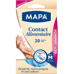 MAPA GANTS CONTACT ALIMENTAIRE MAPA TAILLE M X20