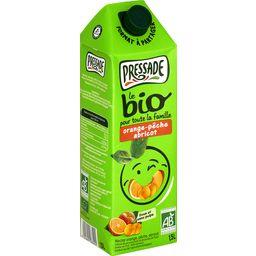 PRESSADE NECTAR ORANGE/PÊCHE/ABRICOT BIO PRESSADE BK 1.5L