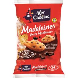 KER CADELAC MADELEINE MAXI PÉPITES CHOCOLAT 600G