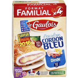 LE GAULOIS CORDON BLEU DE DINDE LE GAULOIS ÉTUI X4 400G