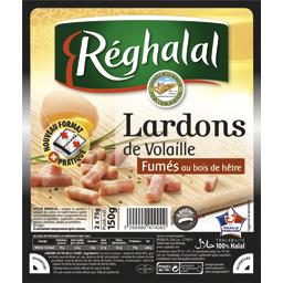 REGHALAL LARDONS VOLAILLE FUMÉ REGHALAL 150G