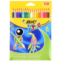 BIC CORPS HEXAGONAL COLORÉ EN BOIS - FINITION DE QUALITÉ - MINE PIGMENTÉE