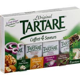 TARTARE TARTARE COFFRET 4 SAVEURS PORTIONS X8